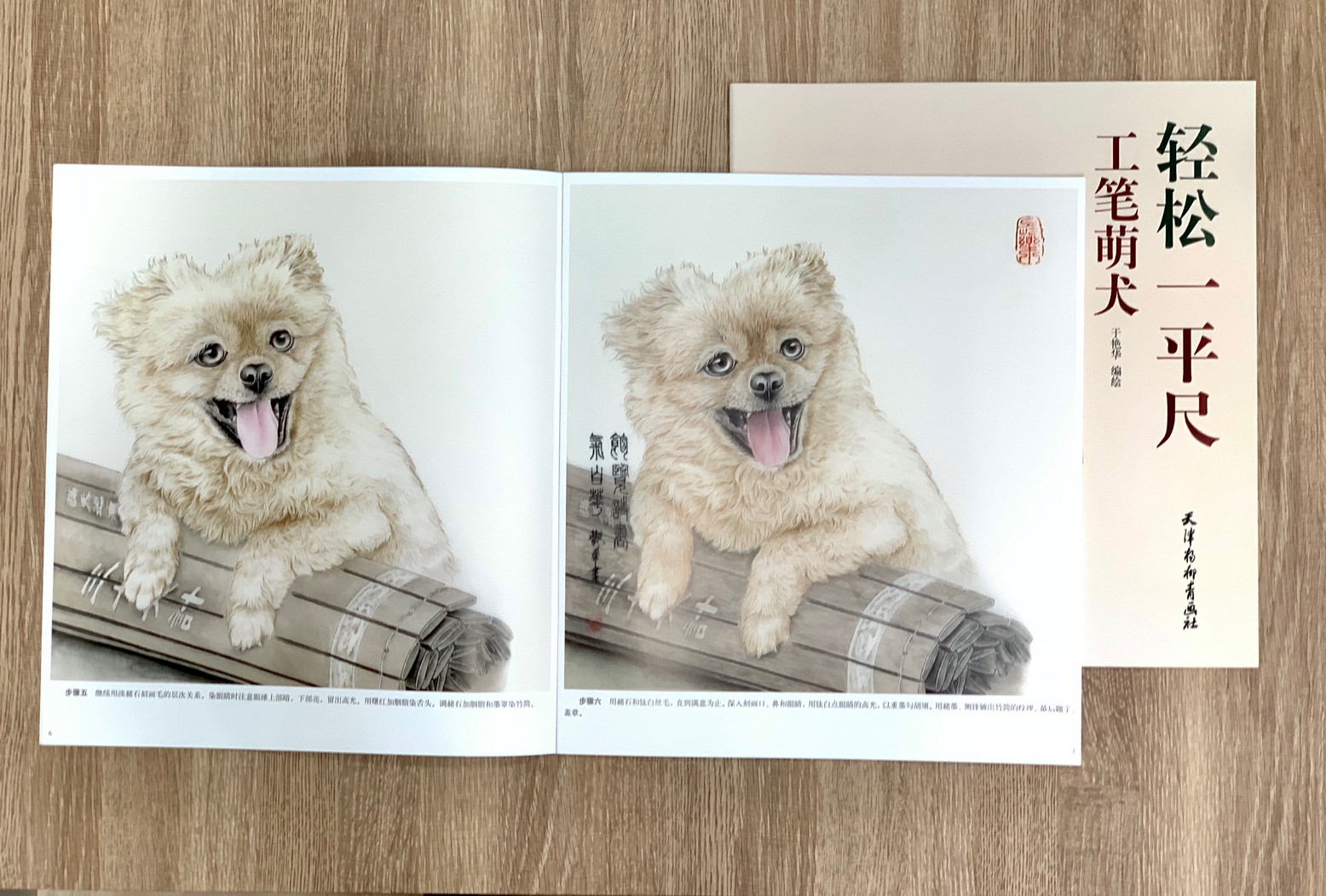 《工筆萌犬》 輕鬆一平尺 于艷華 編繪 天津楊柳青畫社