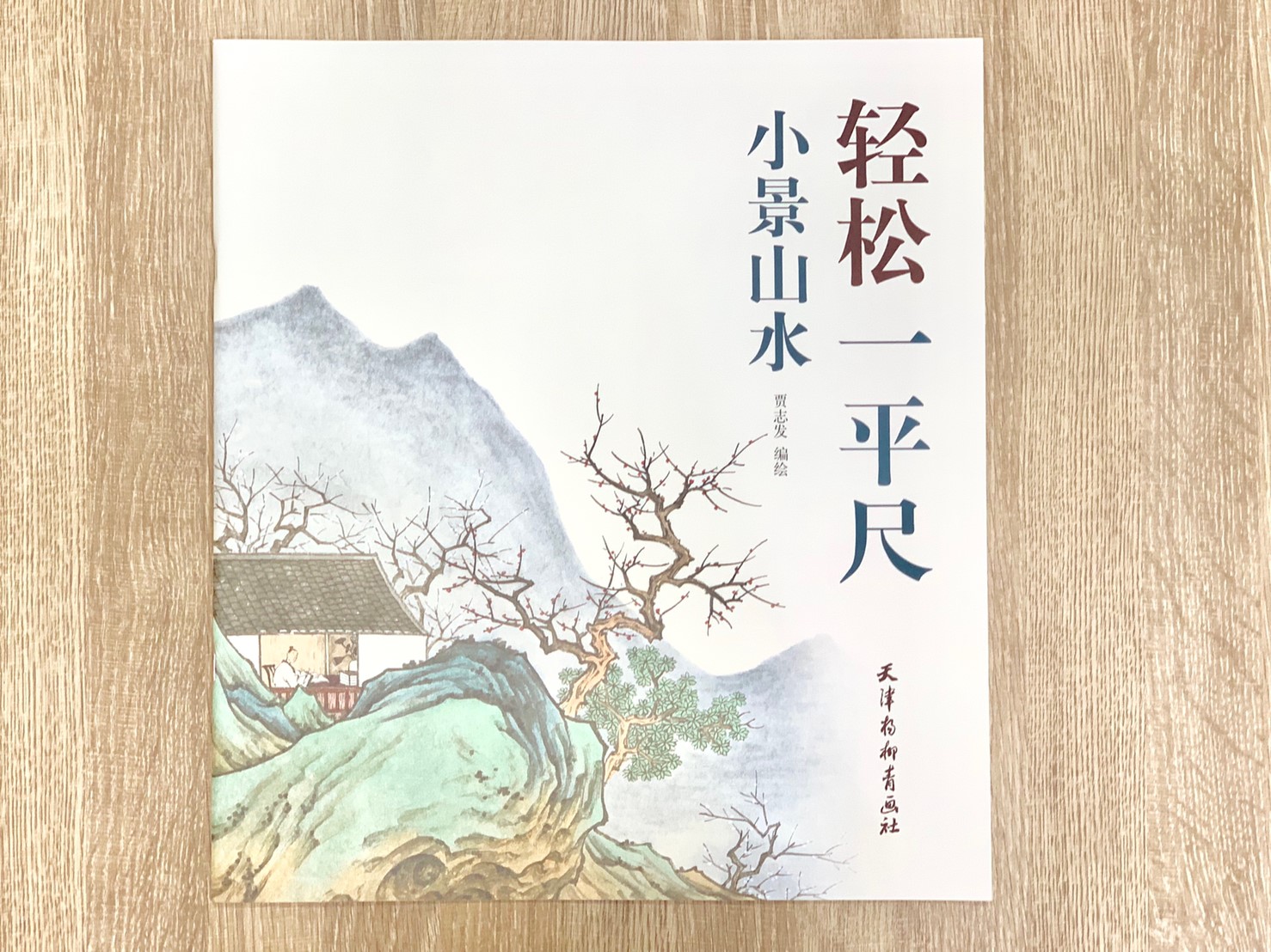 《小景山水》 輕鬆一平尺 賈志發 編繪 天津楊柳青畫社