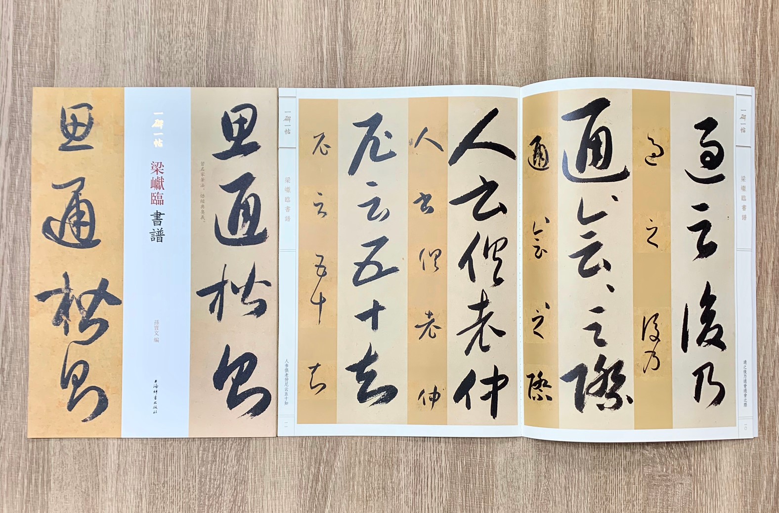 《梁巘臨書譜》一碑一帖 孫寶文 上海辭書出版社