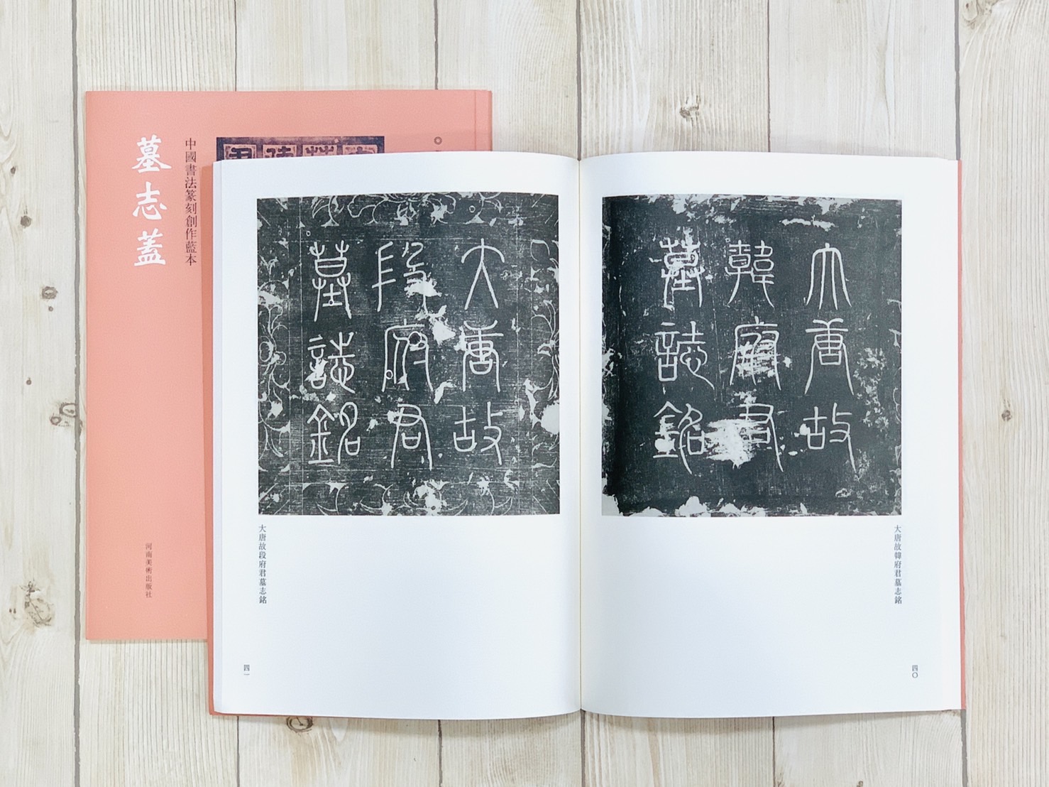 《墓志蓋》中國書法篆刻創作藍本 張韜 編 河南美術出版社