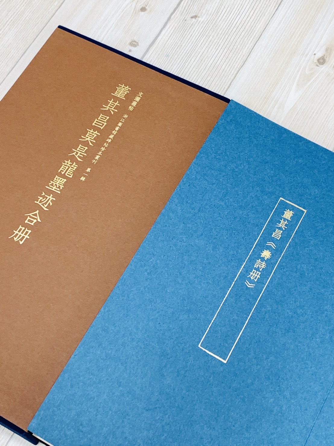 《董其昌莫是龍墨跡合冊》文瀾叢帖 浙江圖書館 西泠印社出版社