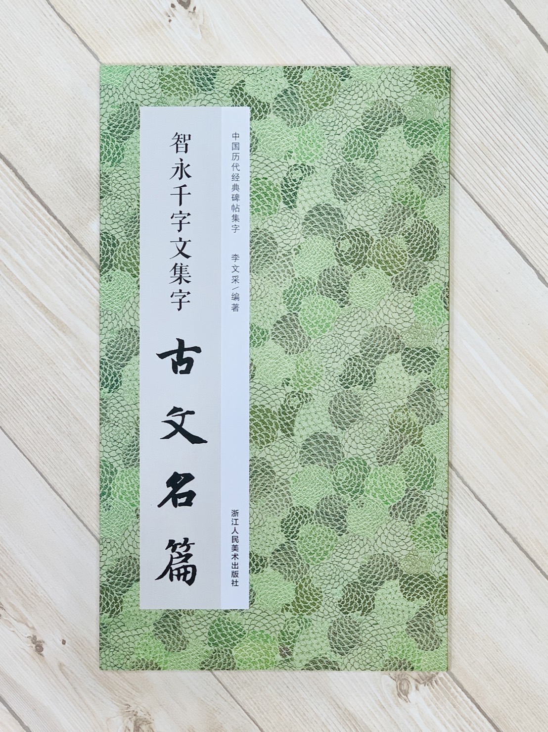 《智永千字文集字古文名篇》中國歷代經典碑帖集字 浙江人民美術出版社
