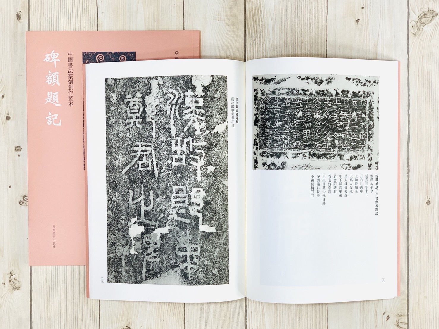 《碑額題記》中國書法篆刻創作藍本   河南美術出版社