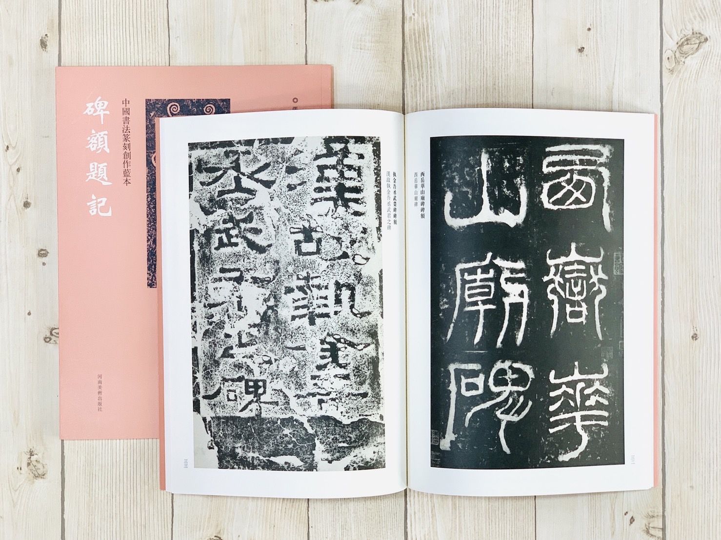 《碑額題記》中國書法篆刻創作藍本   河南美術出版社