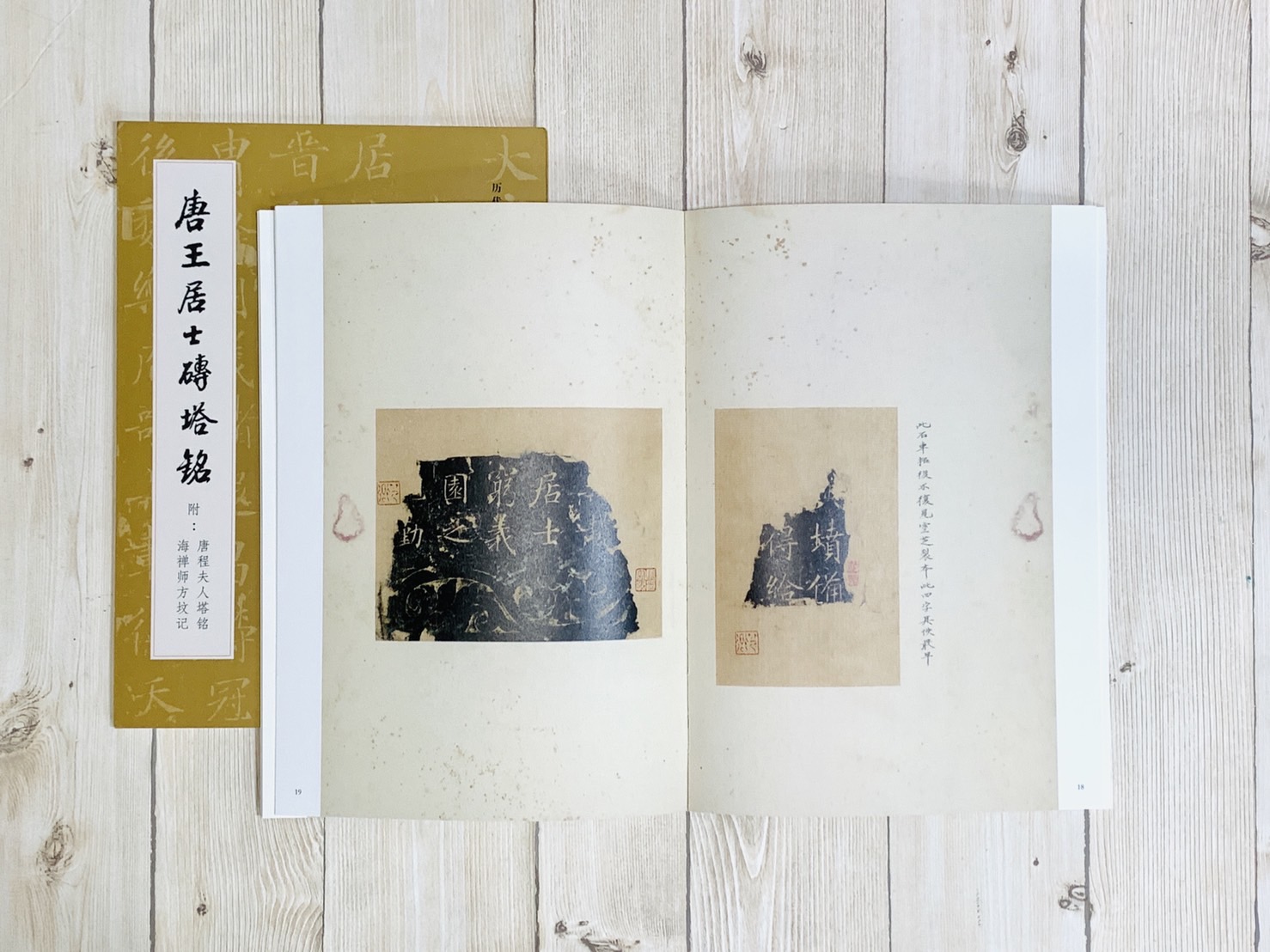《唐王居士磚塔銘》 歷代碑帖法書萃編 文物出版社