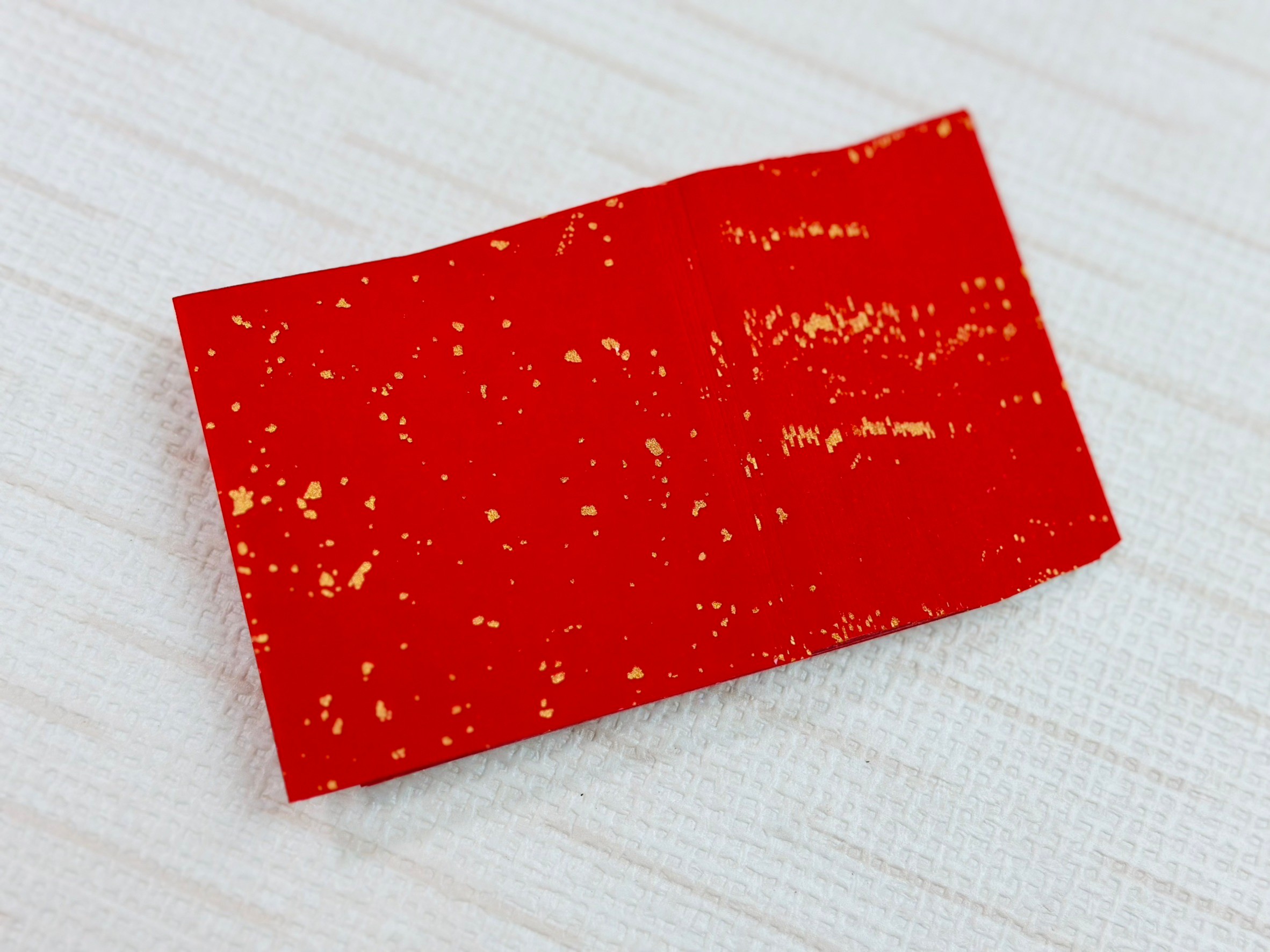 《灑金手工宣 8.5cm迷你小春》一包100張