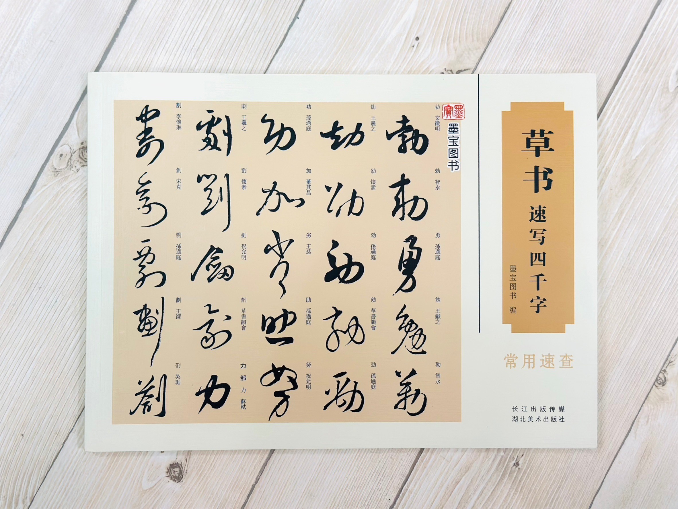 《速寫四千字》 墨寶圖書 湖北美術出版社