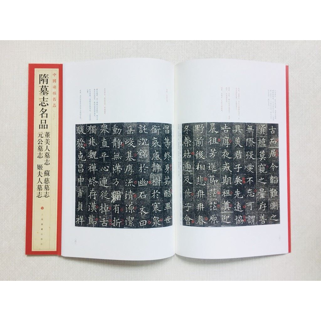 《隋墓志名品》 39 中國碑帖名品 上海書畫出版社 書法 隋墓志 隋 墓志 元公 姬夫人 董美人 蘇慈