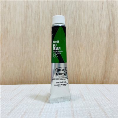 《好賓 HAU 專家級重質壓克力顏料 AU055 C級》 SAP GREEN