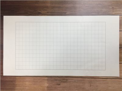 《四開312格抄經紙》李蕭錕老師監製 / 生宣 / 台灣製手工宣