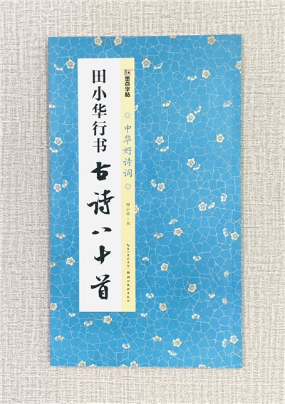 《田小華行書 古詩八十首》中國好詩詞 墨點字帖 田小華 書 湖北美術出版社