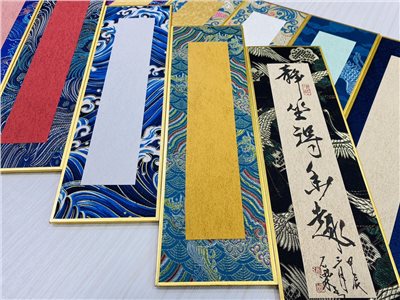 《宋錦硬卡》長條 約8.5x30cm 5片入