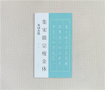 《集宋徽宗瘦金體 宋詞名篇》 河南美術出版社 邱金生編著