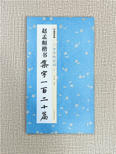 《趙孟頫楷書 集字一百二十篇》中國好詩詞 墨點字帖 畢雲楊 編寫 河南美術出版社