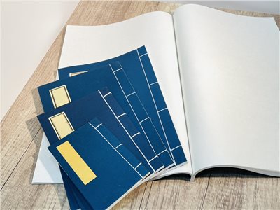 《線裝印譜-空白》 篆刻 拓印用 有框印譜 印籤 信籤 抄經