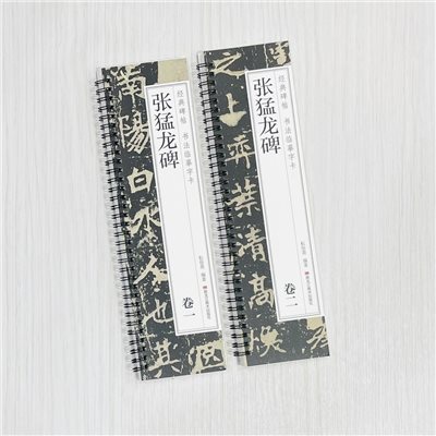 《張猛龍碑 卷一 卷二》 經典碑帖 書法臨摹字卡 耘俗齋 編著 黑龍江美術出版社