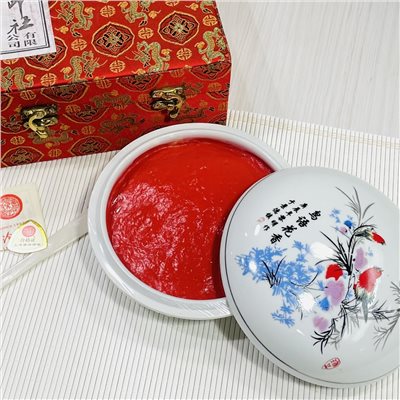 《光明硃砂印泥  20兩》600g / 上海西泠印社