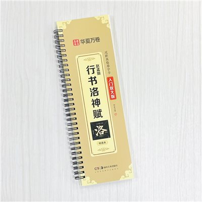 《趙孟頫行書洛神賦 精繕本》 近距離臨摹字卡 入門放大版 華夏萬卷 編 湖南美術出版社