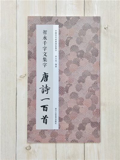 《智永千字文集字 唐詩一百首》 中國歷代經典碑帖集字 浙江人民美術出版社