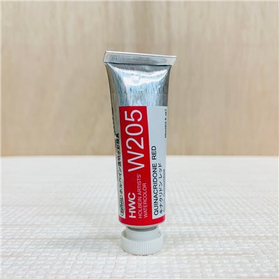《好賓HWC專家級透明水彩繪具 W205(C級)》W205 Quinacridon Red