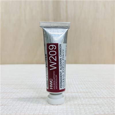 《好賓HWC專家級透明水彩繪具 W209(C級)》W209 Permanent Alizarin Crimson