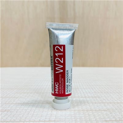 《好賓HWC專家級透明水彩繪具 W212(A級)》W212 Rose Madder