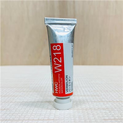 《好賓HWC專家級透明水彩繪具 W218(F級)》W218 Vermilion