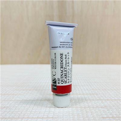 《好賓HWC專家級透明水彩繪具 W227(C級)》W227 Quinacridone Scarlet