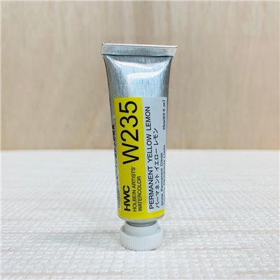 《好賓HWC專家級透明水彩繪具 W235(A級)》W235 Permanent Yellow Lemon