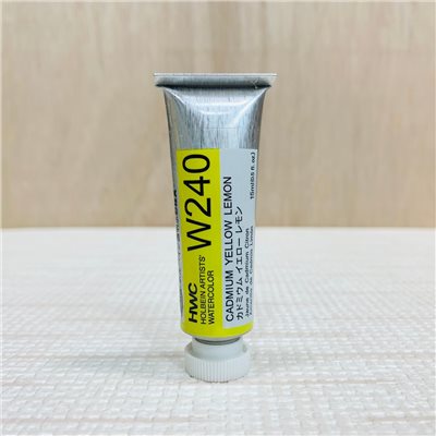 《好賓HWC專家級透明水彩繪具 W240(C級)》W240 Cadmium Yellow Lemon