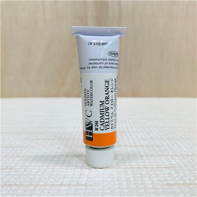 《好賓HWC專家級透明水彩繪具 W244(C級)》W244 Cadmium Yellow Orange