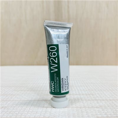 《好賓HWC專家級透明水彩繪具 W260(E級)》W260 Viridian
