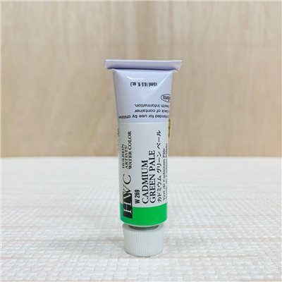 《好賓HWC專家級透明水彩繪具 W269(C級)》W269 Cadmium Green Pale