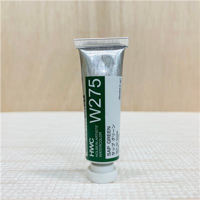 《好賓HWC專家級透明水彩繪具 W275(B級)》W275 Sap Green