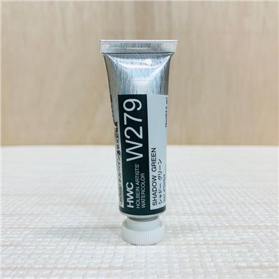 《好賓HWC專家級透明水彩繪具 W279(D級)》W279 Shadow Green