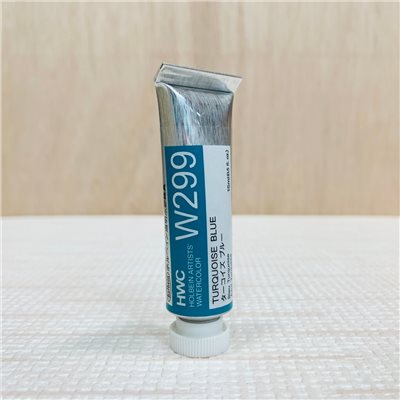 《好賓HWC專家級透明水彩繪具 W299(B級)》W299 Turquoise Blue