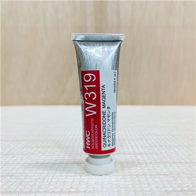 《好賓HWC專家級透明水彩繪具 W319(C級)》W319 Quinacridone Magenta