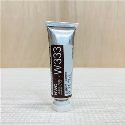 《好賓HWC專家級透明水彩繪具 W333(A級)》W333 Burnt Umber