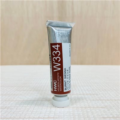 《好賓HWC專家級透明水彩繪具 W334(A級)》W334 Burnt Sienna