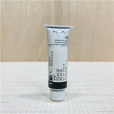 《好賓HWC專家級透明水彩繪具 W337(A級)》W337 Peach Black