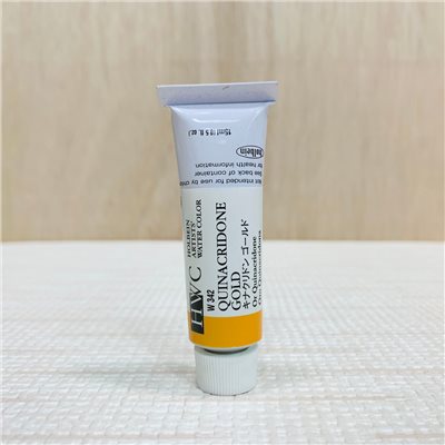 《好賓HWC專家級透明水彩繪具 W342(C級)》W342 Quinacridone Gold