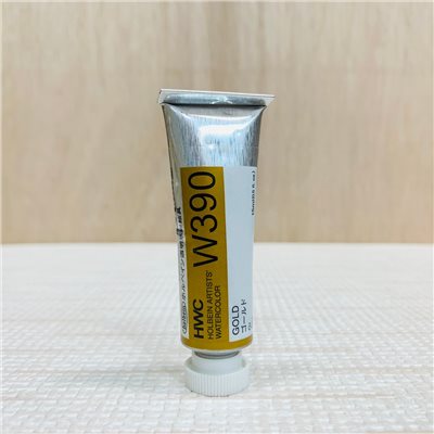 《好賓HWC專家級透明水彩繪具 W390(C級)》W390 Gold