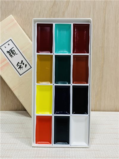 吉祥《顏彩 12色》普及品 KISSHO