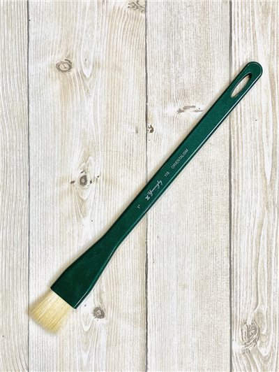 永利牌 《白羊毛 水彩排筆 1"》 長柄 國畫排筆 排刷 畫筆 台灣  Youngly