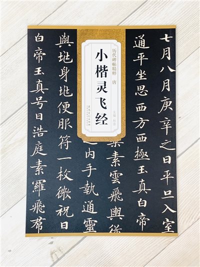 《唐 小楷靈飛經》歷代碑帖精粹 安徽美術出版社