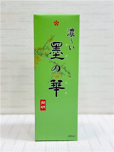 《開明 墨之華 濃～ 400ml》 Kaimei 墨の華
