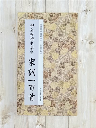 《柳公權楷書集字 宋詞一百首》中國歷代經典碑帖集字（第二輯） 浙江人民美術出版社