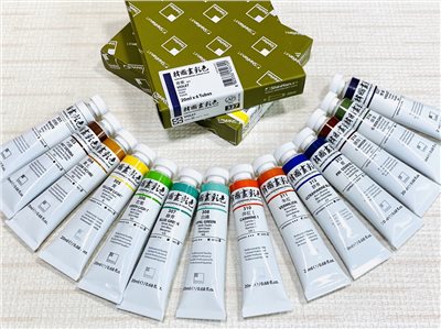 《ShinHan 新韓 管狀國畫顏料》20ml 韓國畫彩色 (共18色)