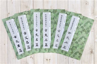 《集字古文名篇》中國歷代經典碑帖集字 浙江人民美術出版社 [一套6本] 優惠$890